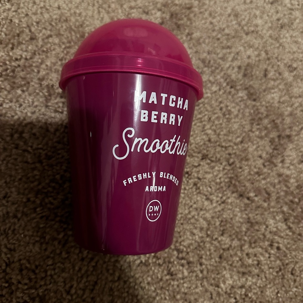 Matcha Berry Smoothie Cup Candle